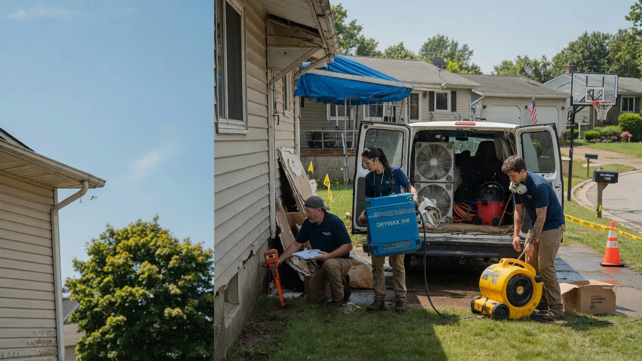 Ceiling Leak Cleanup in Equality, IL near me